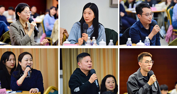 中青年书法学者、书法专业研究生代表发言